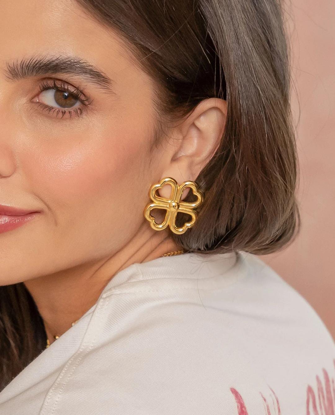 Aretes Maxi Trebol AVEMARÍA X TERS