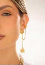 Aretes Solitario Concha