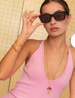 Collar Maxi Hongo + Aretes