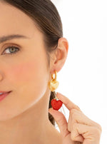 Candongas 3 en 1 Corazones By José Y Camí