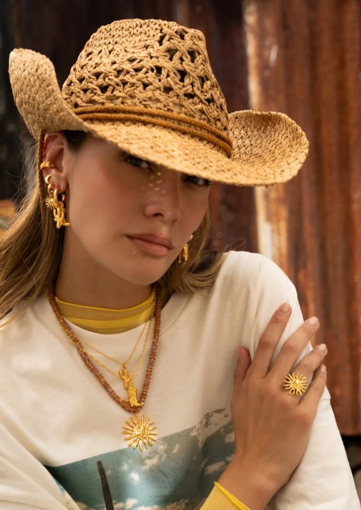 Aretes 3 En 1 Cowboy