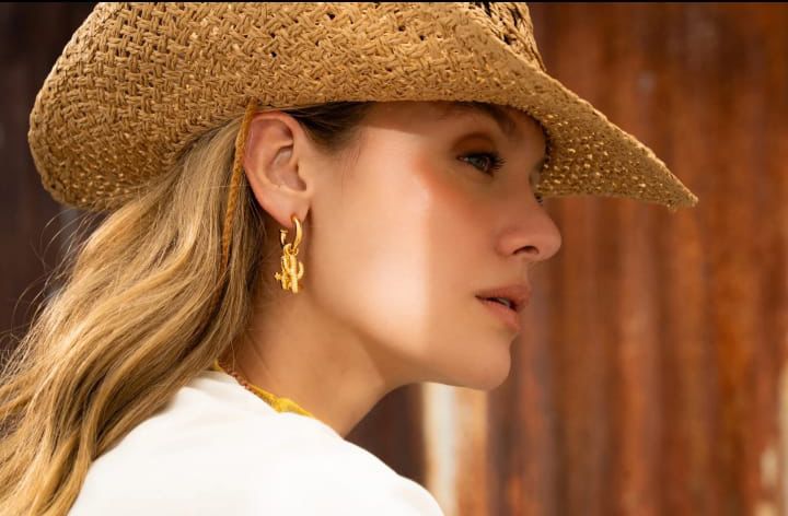 Aretes 3 En 1 Cowboy