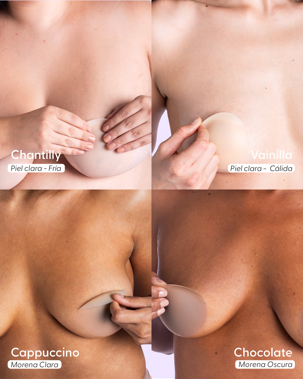 Cubrepezones de Silicona Reutilizable, Bare It All - Nipskin