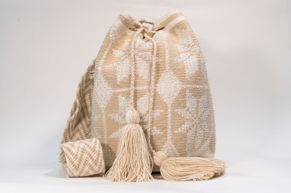 Mochila Wayuu "Brillo Natural"