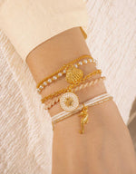 Set X4 Pulseras Caballito Mar + Aretes