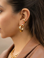 Set X3 Aretes Onda Bold By Issa Vásquez