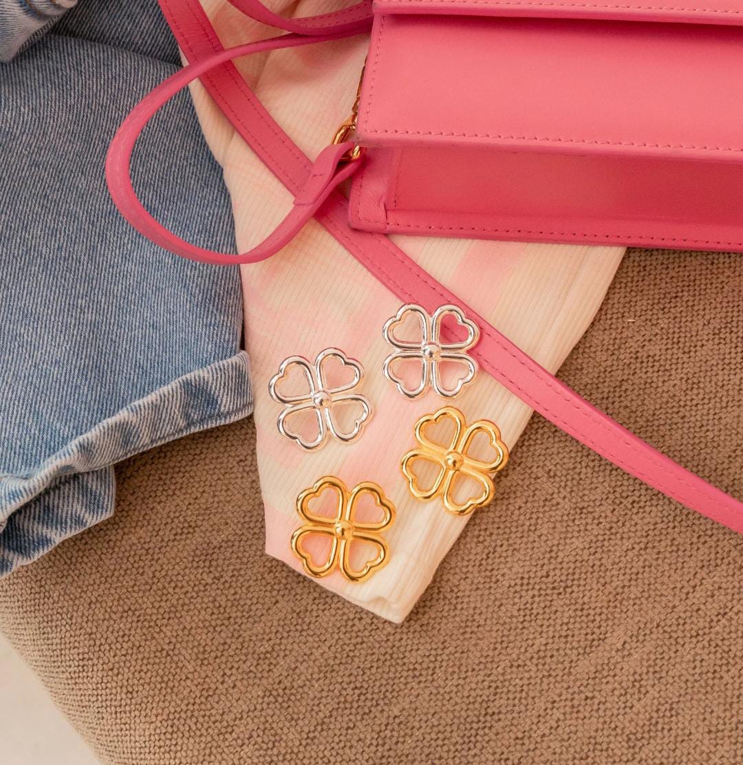 Aretes Maxi Trebol AVEMARÍA X TERS