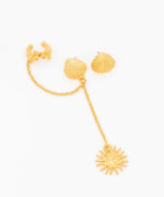 Aretes Solitario Concha