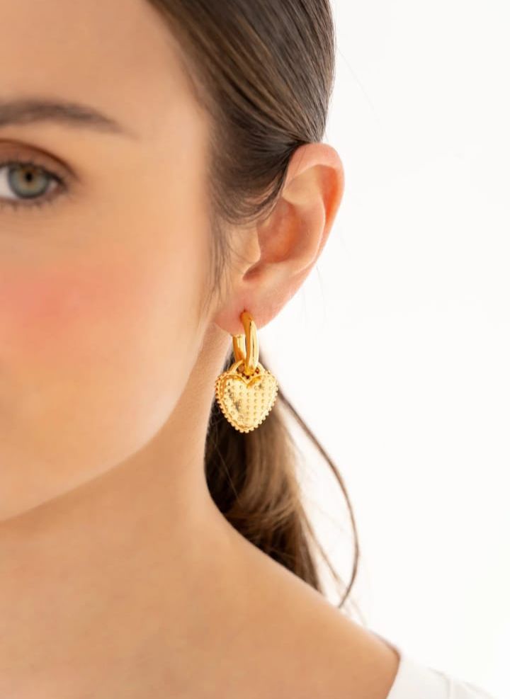 Candongas 3 en 1 Corazones By José Y Camí