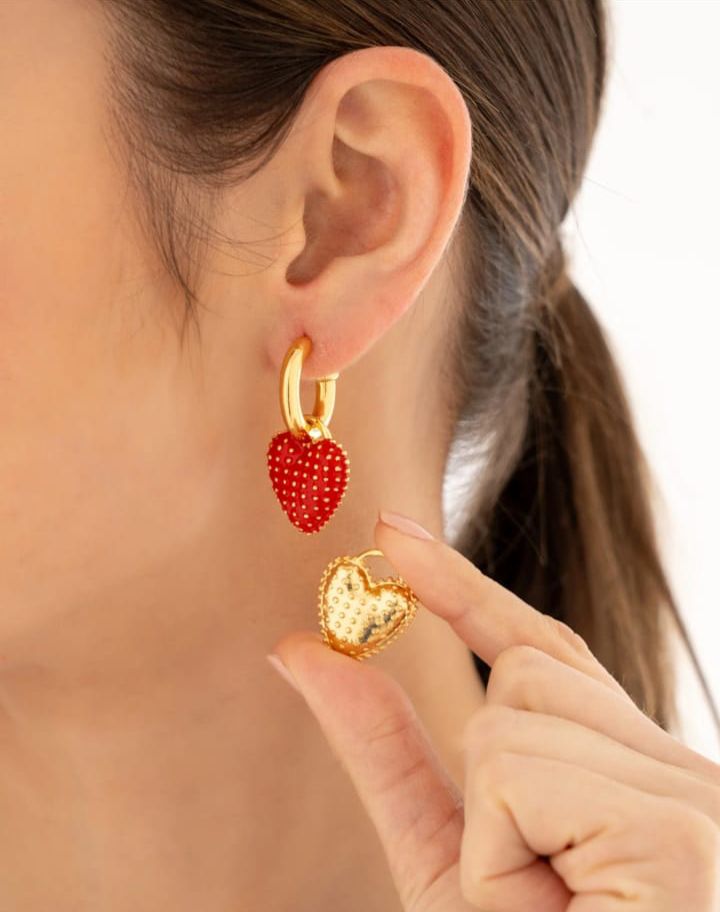 Candongas 3 en 1 Corazones By José Y Camí